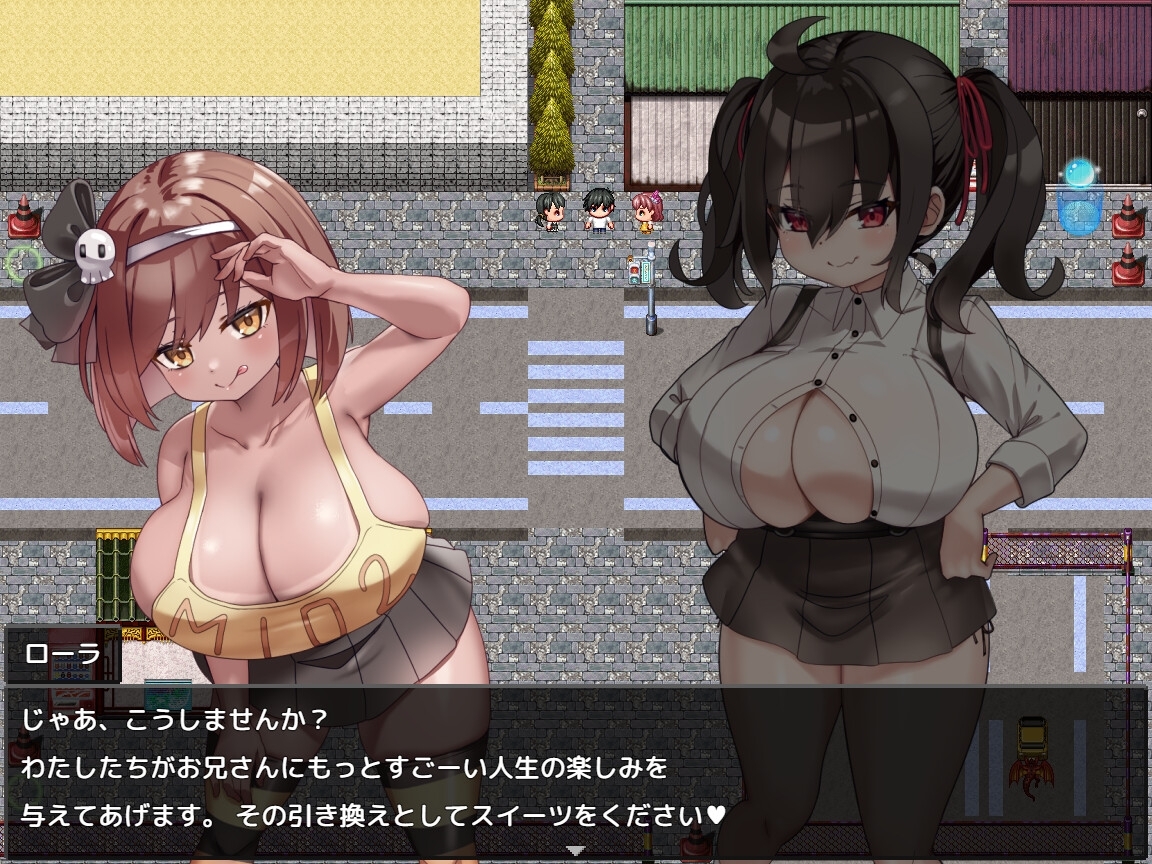 【スマホ版】ちちっこ脱衣対戦クロス†ブレイク【DL Play Box版】 画像2