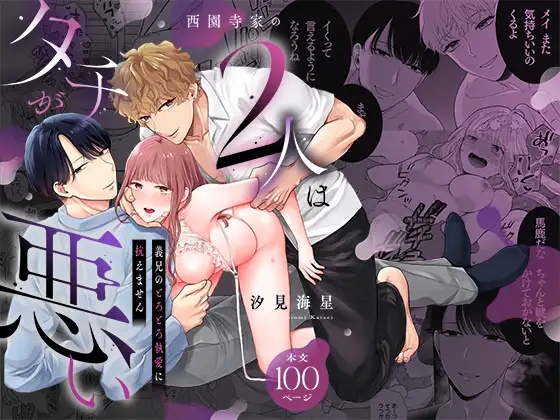 西園寺家の2人はタチが悪い〜義兄のとろとろ執愛に抗えません〜の表紙画像