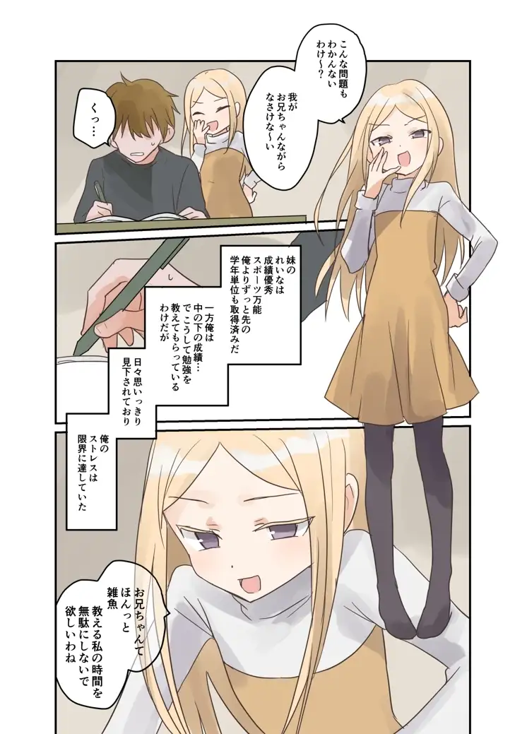 妹に催眠学習させてみた。 サンプル画像 5