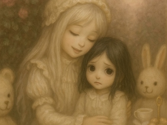 少女とお人形の終わらないティータイム。