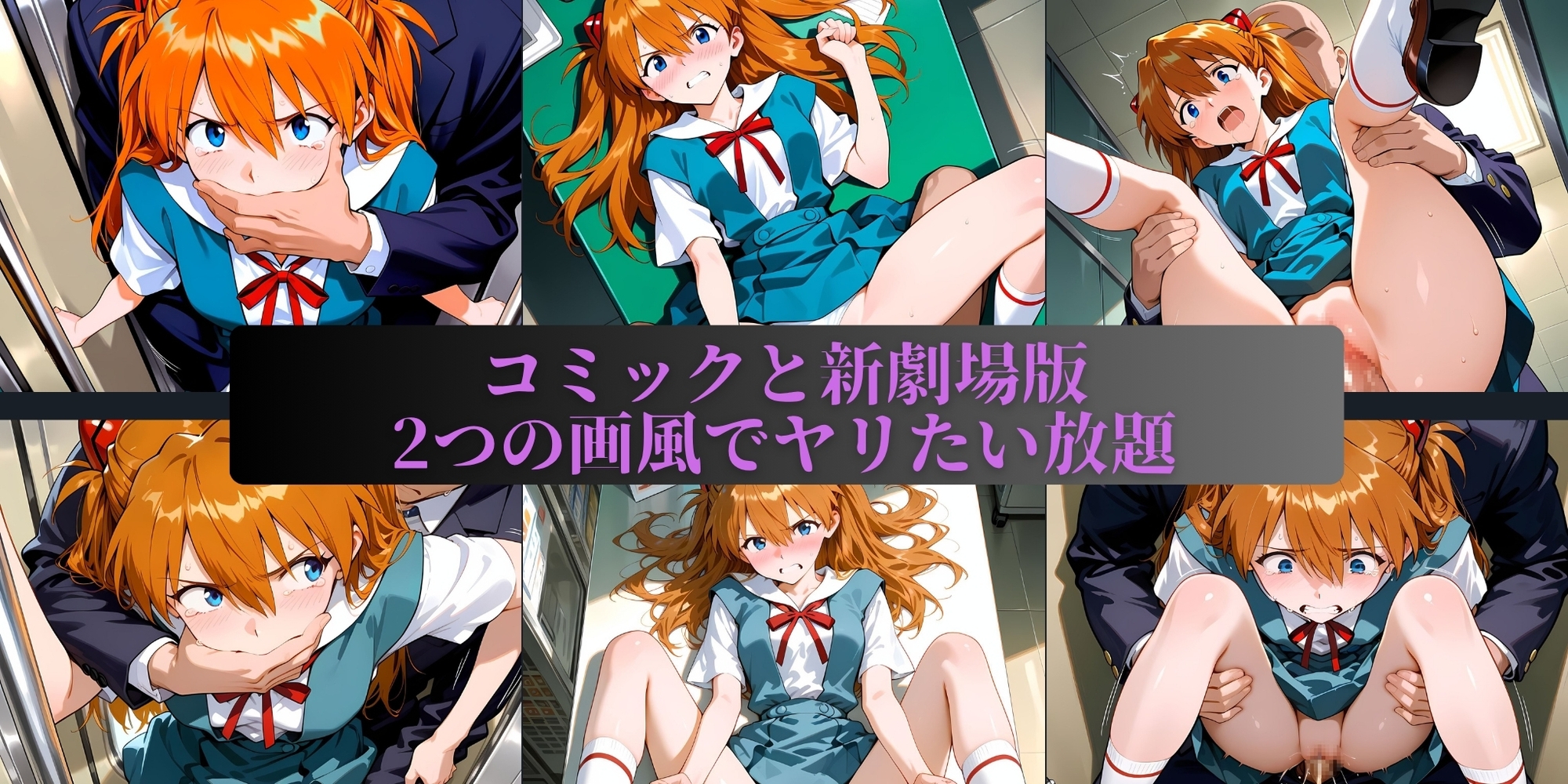 ア〇カに無理やり色々ひどいことする本_8