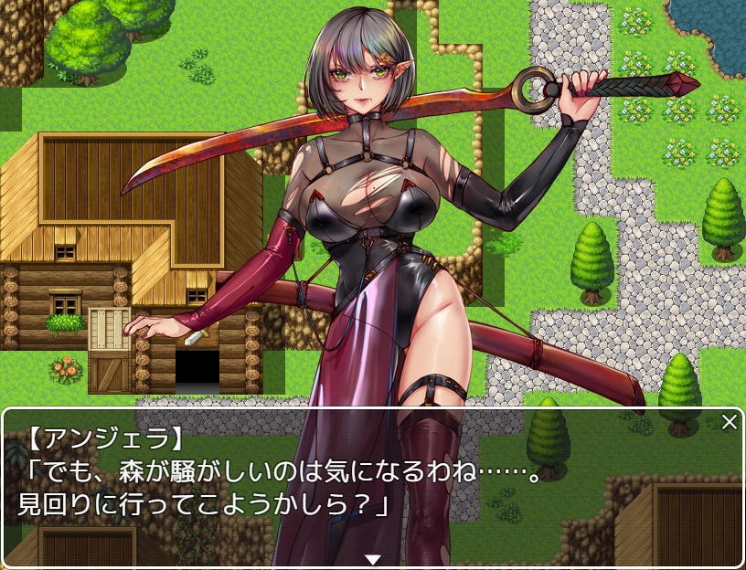 エルフの戦士 アンジェラ 画像2