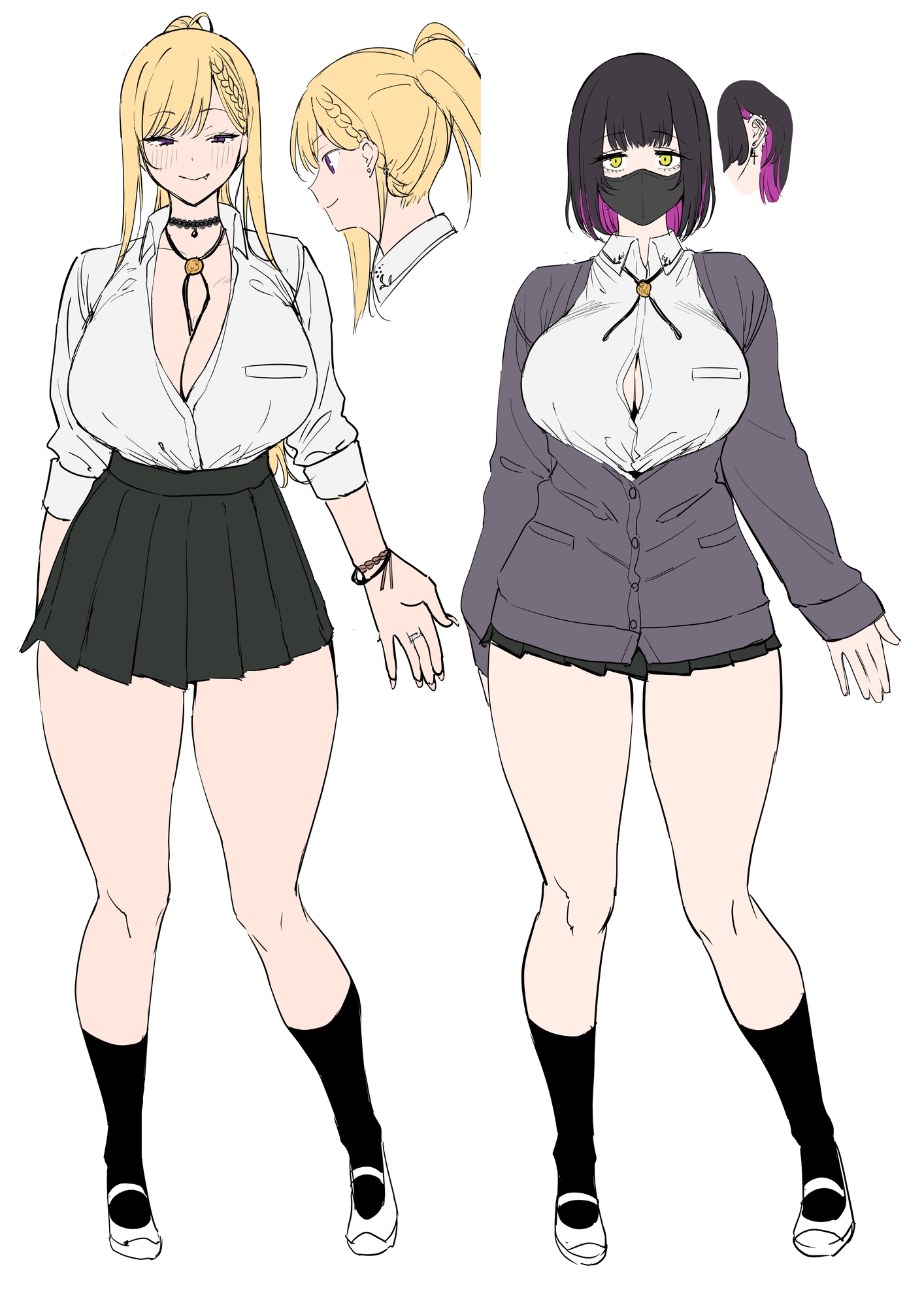 【ダウナー陰キャ×小悪魔陽キャ】Wギャルサンド！～むちむちに育った陰陽ギャルたちに結婚迫られ生ハメハーレム～ 画像5