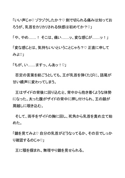 雄剣闘士、国王のどすけべ乳首開発~薄布一枚で悶絶イキ我慢親衛隊~