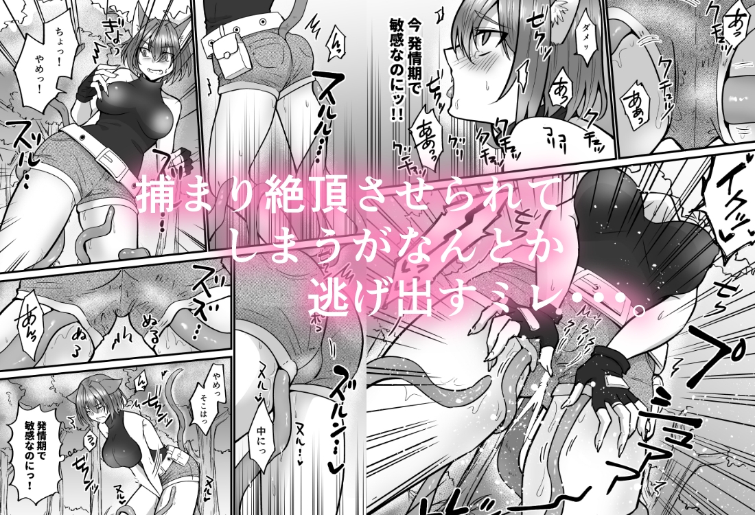 そこは触手の森でした。～発情猫は触手に堕ちる～ 画像3