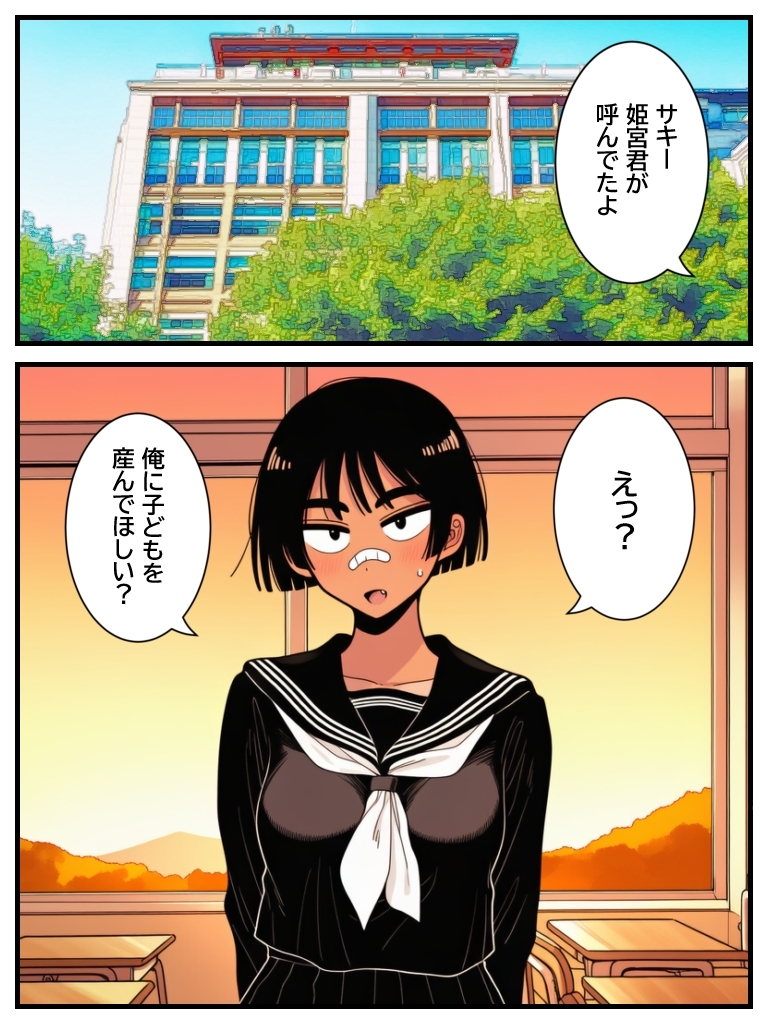 キミの子どもを孕ませて。ボーイッシュ陸上女子がイケメンに無責任中出しされて妊娠するまで_4