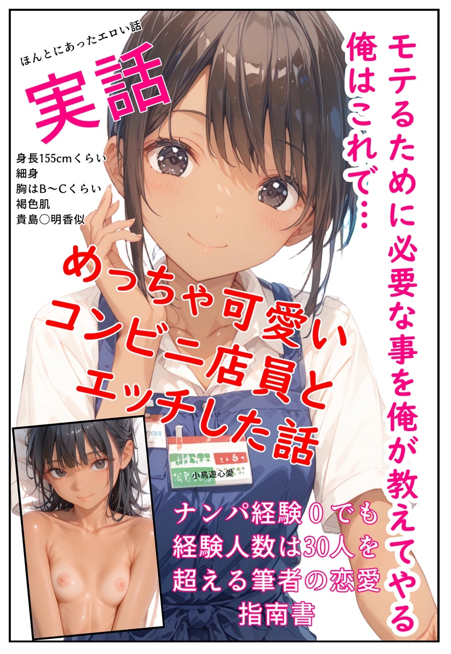 モテるために必要な事を俺が教えてやる 俺はこれで… めっちゃ可愛いコンビニ店員とエッチした話_1