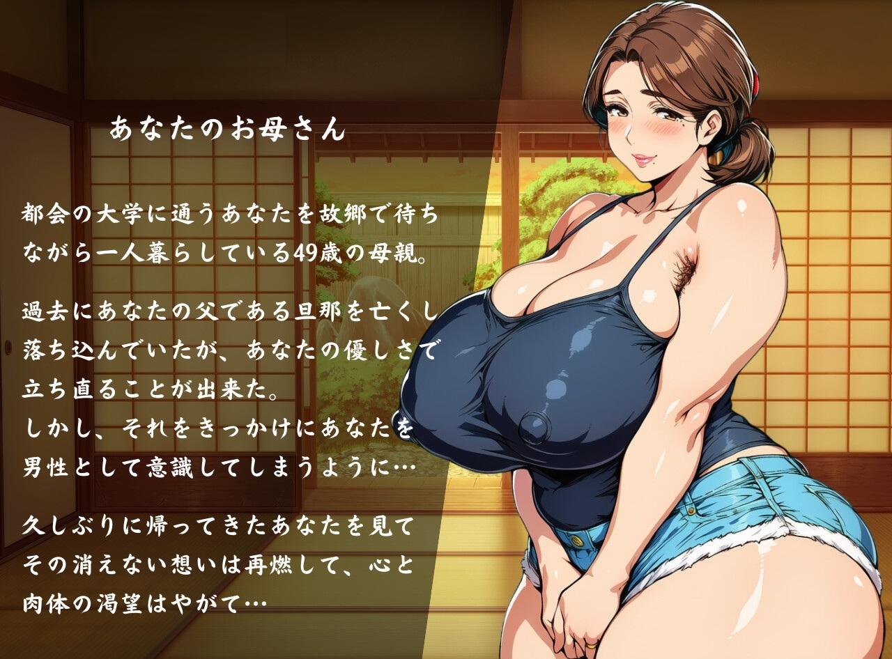 実母の胎内(かあさんのなか)にお還りなさい ～真夜中の母子は禁断の受精交尾に耽る～ 画像2