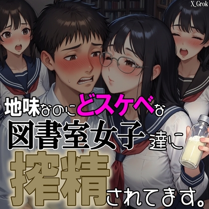 午後の休み時間に図書室女子達に搾精されてます。