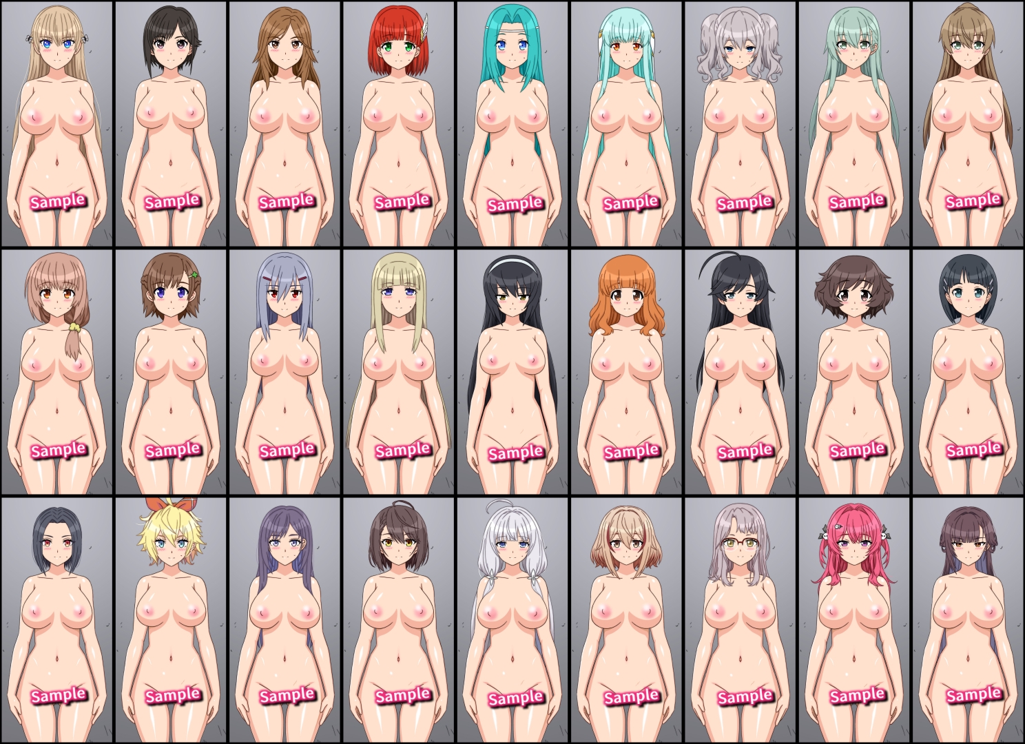 27人のパイパンヌードの女の子を「みつめえっち」したい人向けのCG集2026-EINS- 画像3