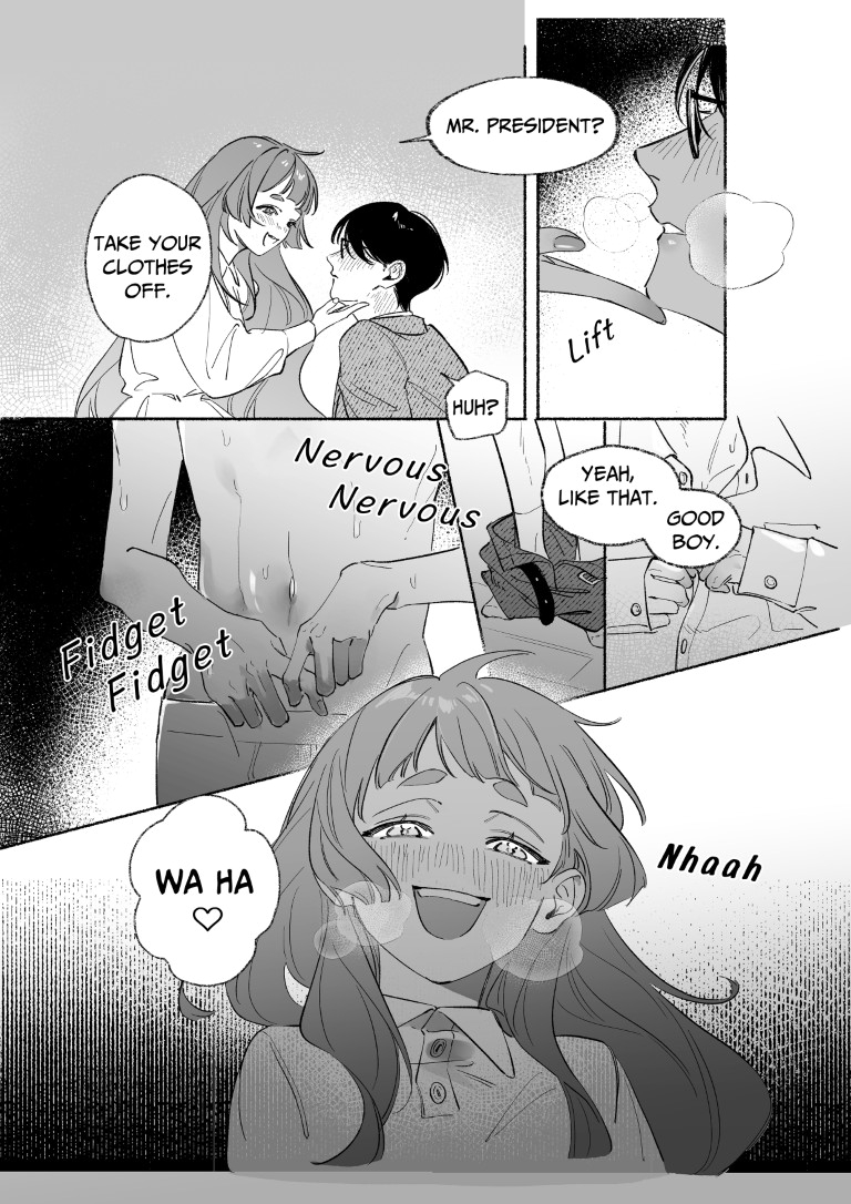 Virgin Sighted! ~Making the Boss Lose his Cool~