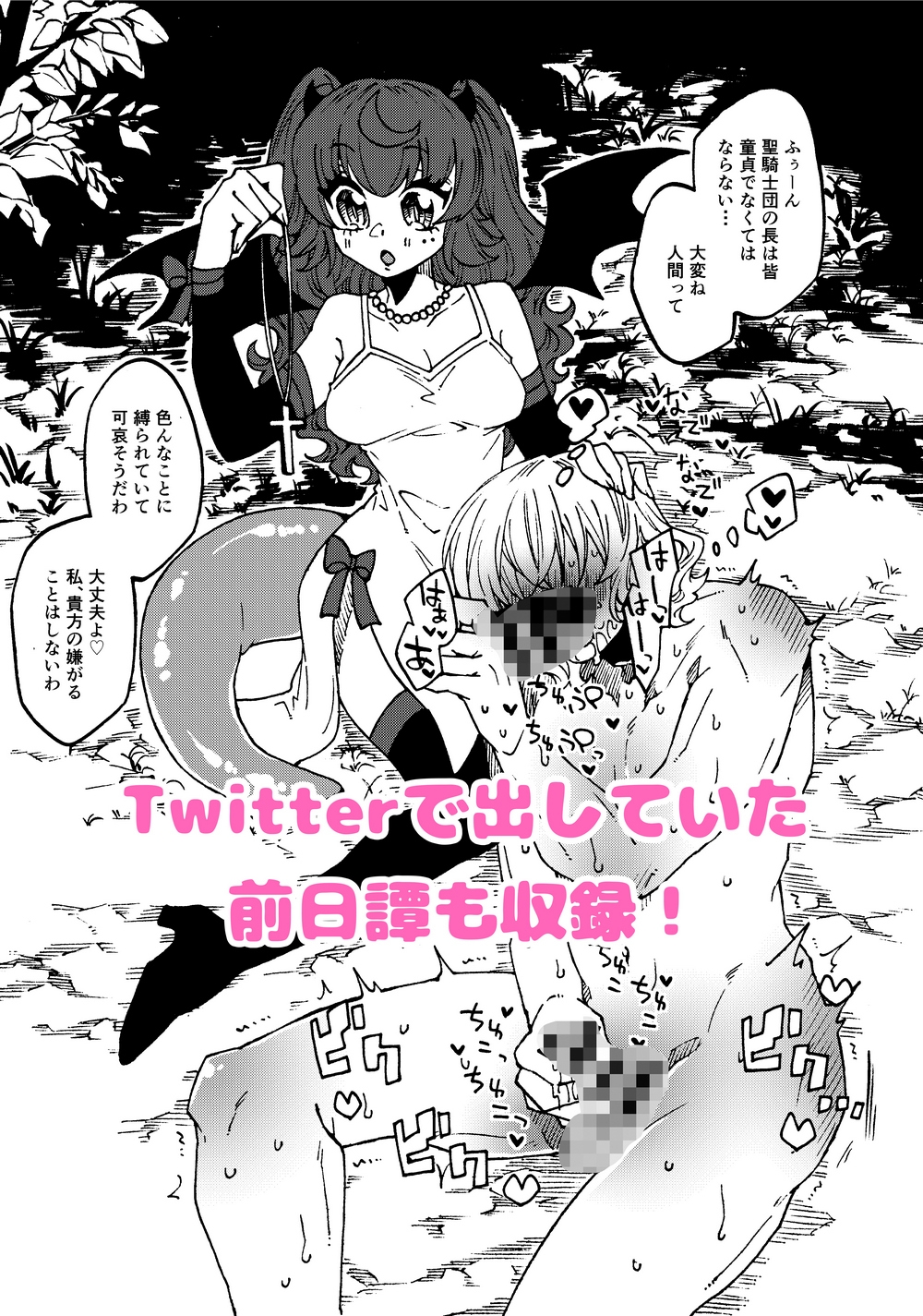 マゾ聖騎士さまとやさしいふたなりサキュバス 画像7