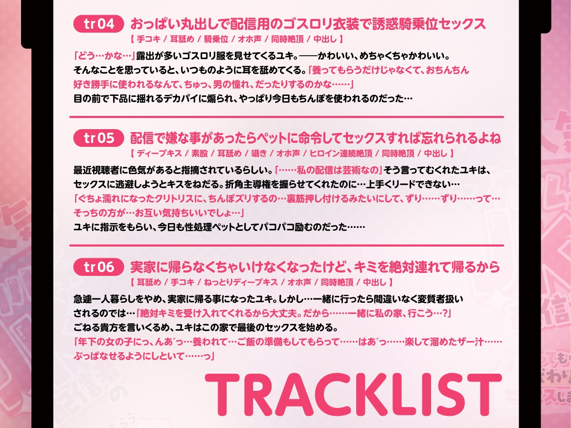 人気サブカル系JK配信者の性処理ペットになった僕~養ってもらう代わりにセックスします~ 画像4