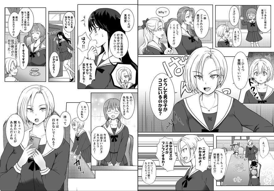 志望校に全落ちしたボクがお嬢様学校に入学した話 画像3