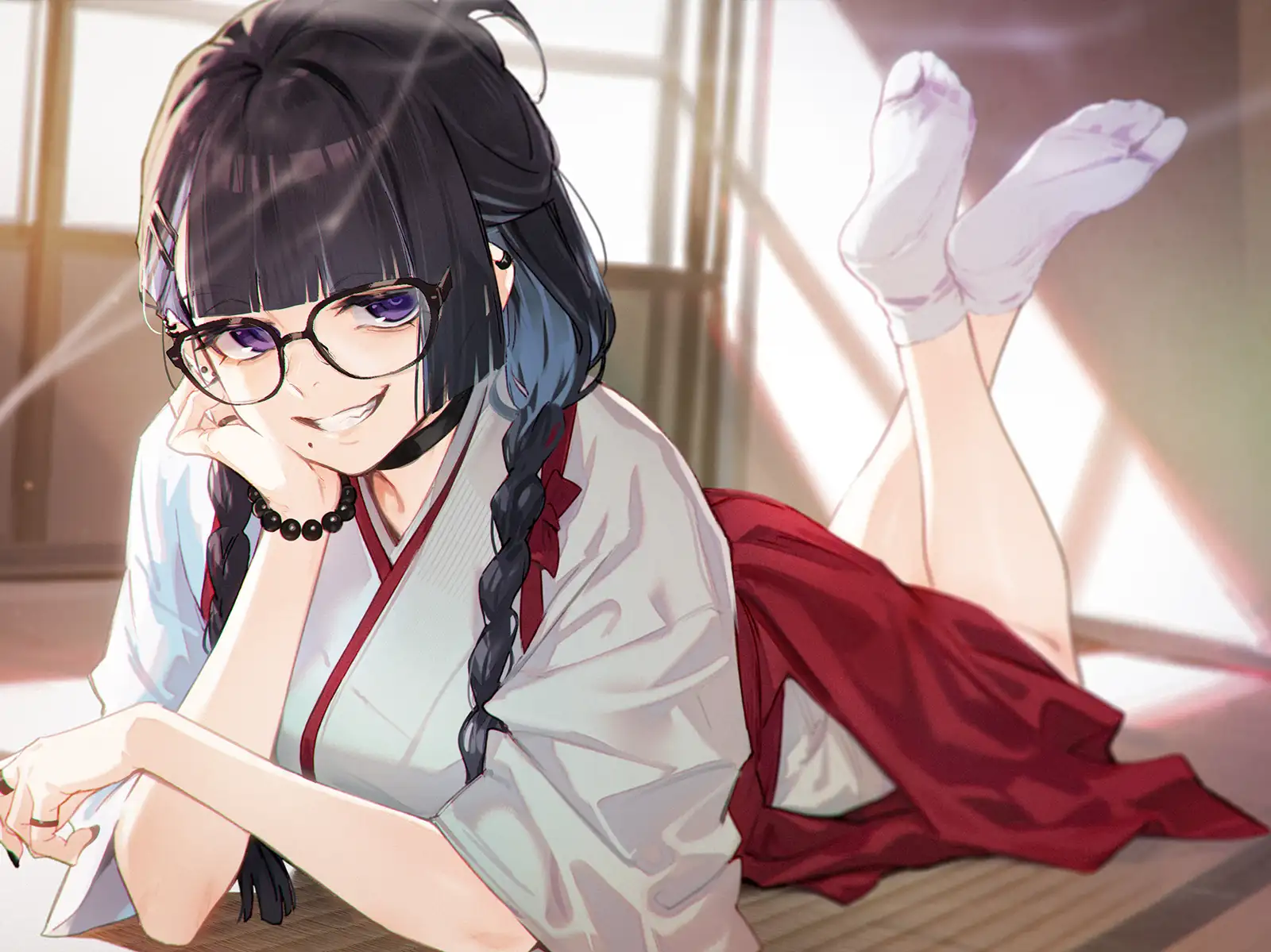 【CV:華成結】揺蕩う煙と、巫女さんと。【スモーキーガールプロジェクト・ボイスドラマ】 サンプル画像 5