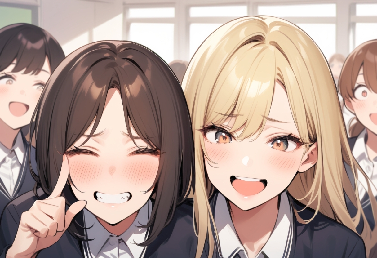 いじめっ娘倶楽部のSPHボイス 空想学園の性教育授業！おちんちんモデルをさせられちゃった男子！女子生徒の視点 【第1話】 画像6