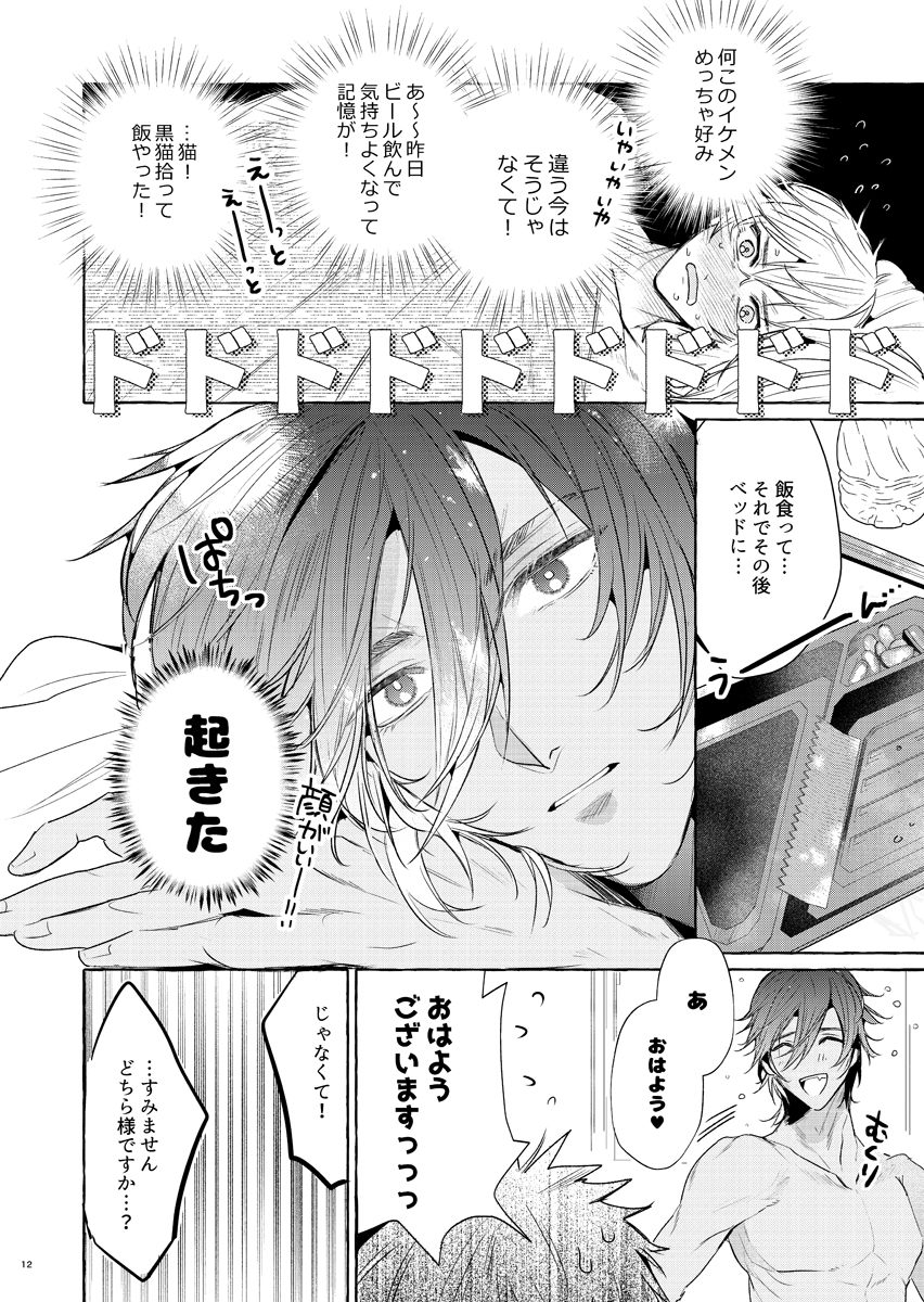 黒猫クロとリーマンのオレ上巻 画像5