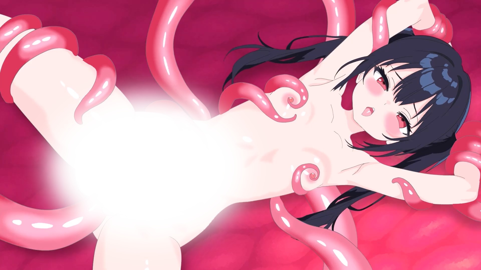 【Live2Dアニメ】触手に犯され搾精されるふたなり少女4 画像1