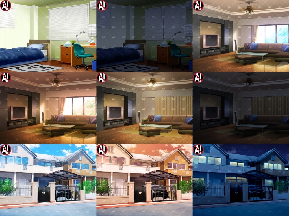みにくる背景CG素材集『日常編』part23