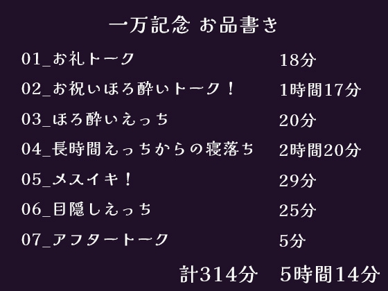 【5時間超え】実演ガチ射精、飲酒、メスイキ、寝落ち。一万DLお祝いで色々やっちゃいました【白鯖亭一万DL記念作品】 画像1