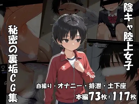 【AI生成】陸上部エースの裏垢流出。ストイックな彼女が自ら晒す、オナニー/菊門/排泄/土下座の記録。