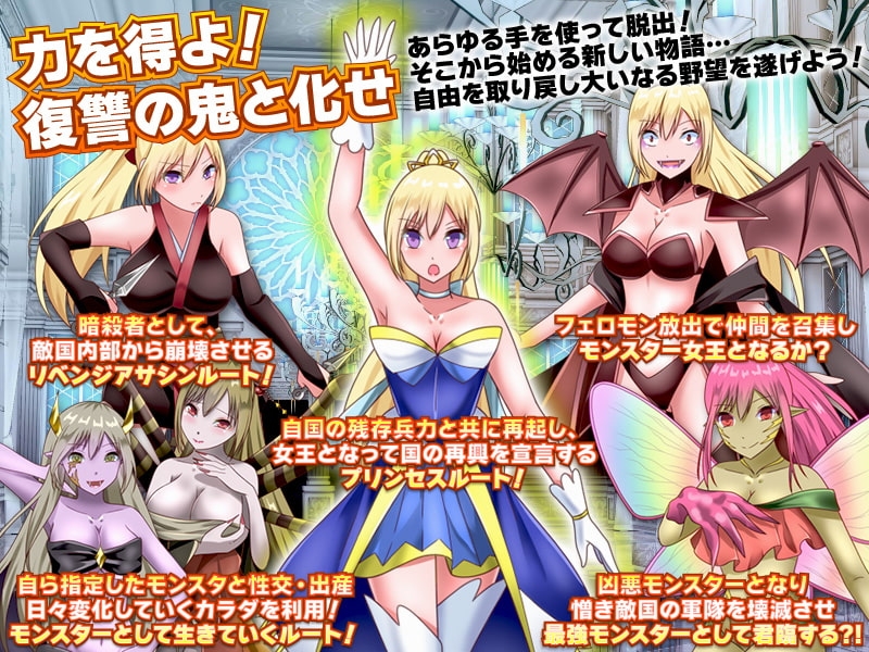 【スマホ版】異種姦妊娠実験の姫 -侵略された亡国のお姫様の残酷物語-【DL Play Box版】 画像4