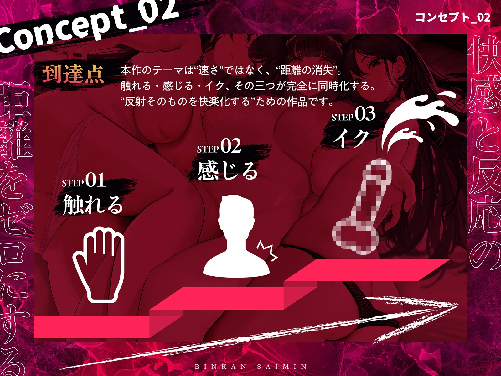 【全方向360度マルチボイス】即イキ敏感催○ ~触られるだけでイク絶頂~ 画像5