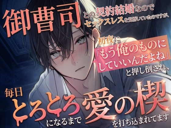 御曹司との契約結婚なのでセックスレスを覚悟していたのですが、初夜に「もう俺のものにしていいんだよね」と押し倒され、毎日とろとろになるまで愛の楔を打ち込まれてます