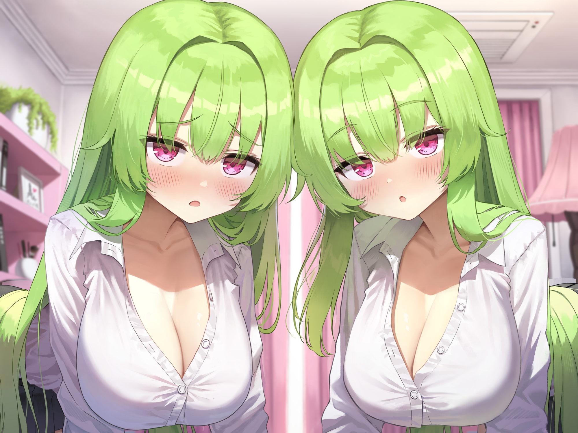 【耳舐め尽くしの二時間半♪】耳舐め発情ウイルス「ミミナメンザ」~耳舐め欲求が止まらなくなるウイルスに感染した爆乳ダウナー〇リ系双子に毎日ぐっぽり耳奥犯される日常 画像5