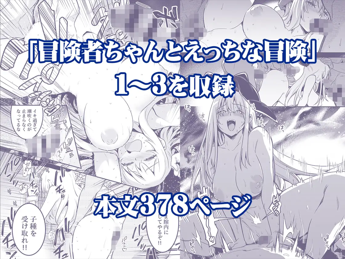 冒険者ちゃんとえっちな冒険総集編 サンプル画像2
