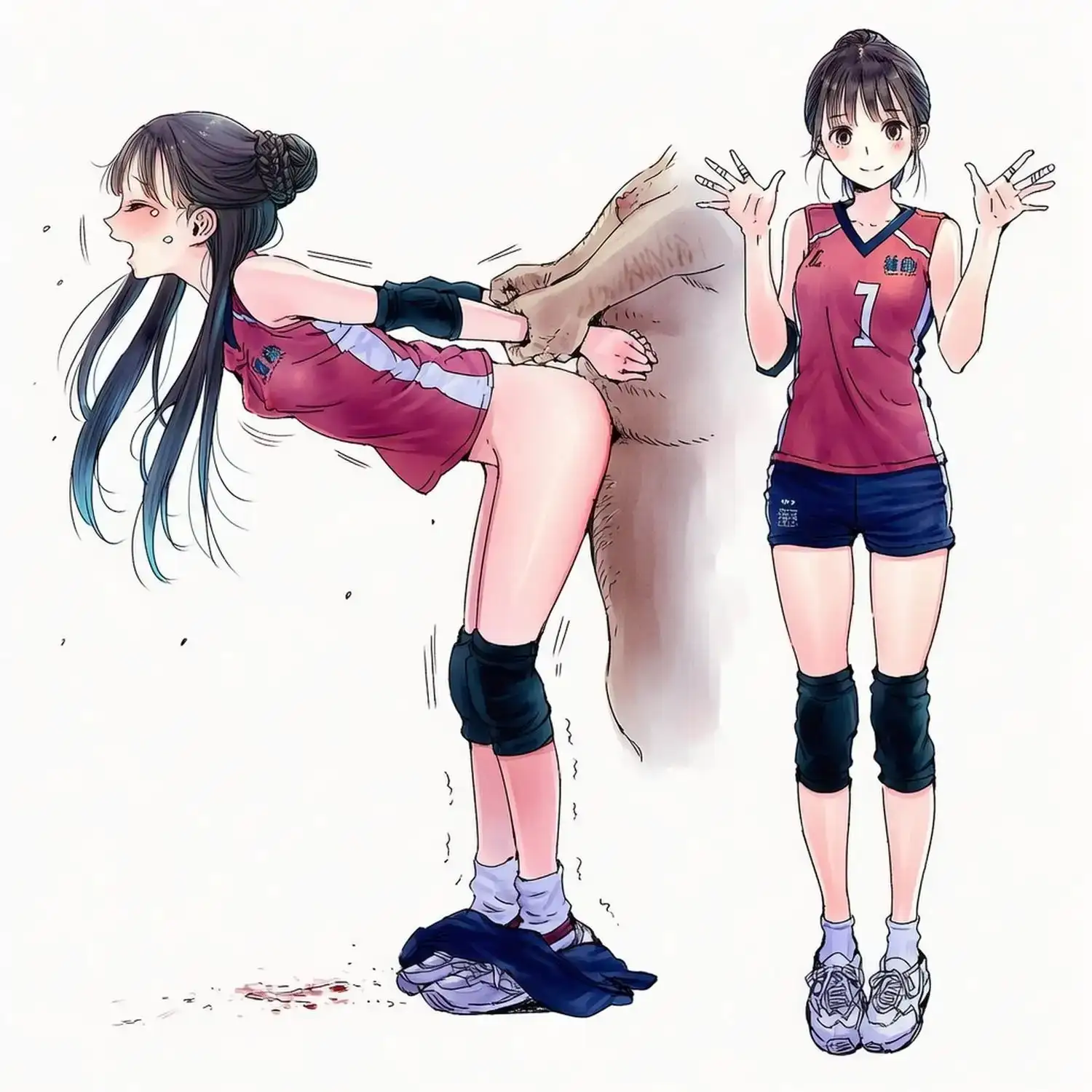 パパ活で処女を散らした部活動の女の子 サンプル画像 10