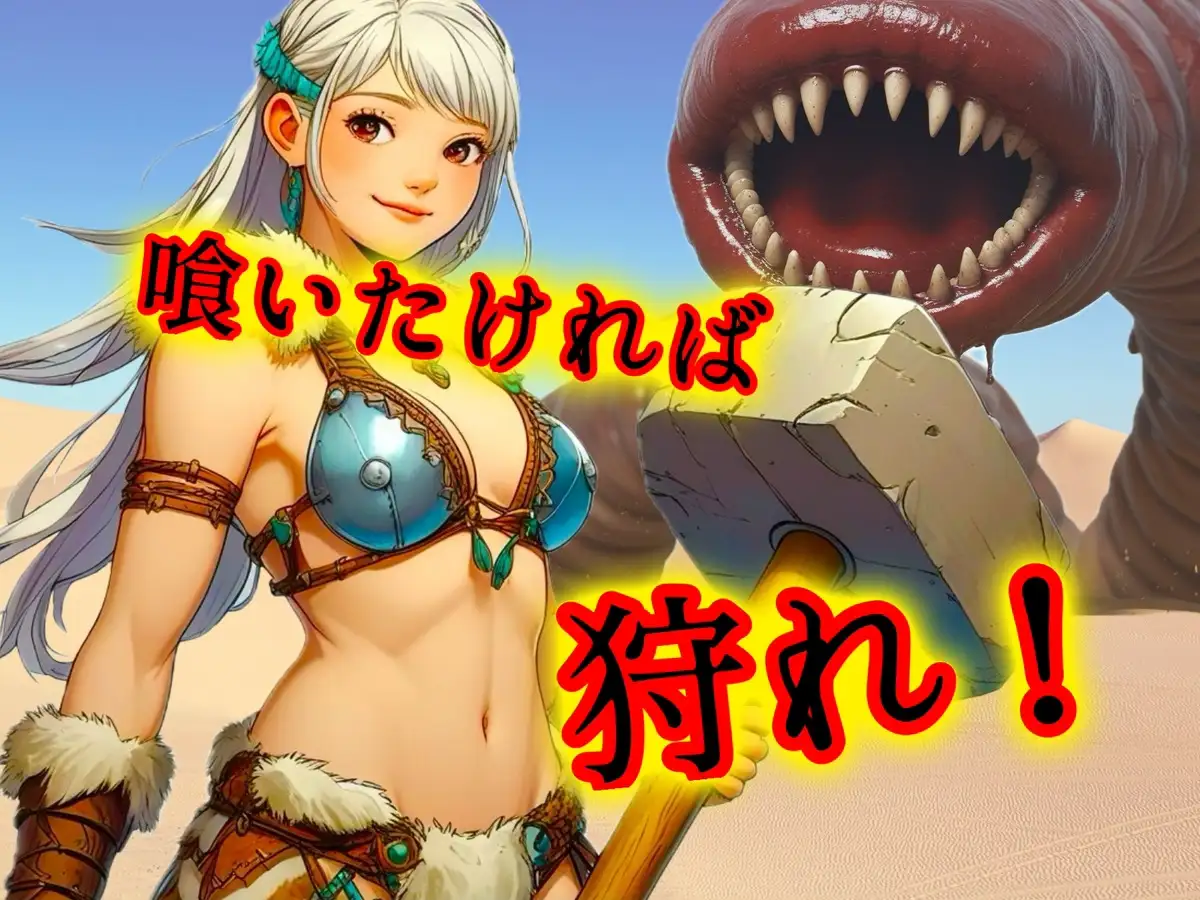 人喰いモンスターを狩りながらファンタジー世界を生きる少女たちの物語『ヘブンズタァン』(2)