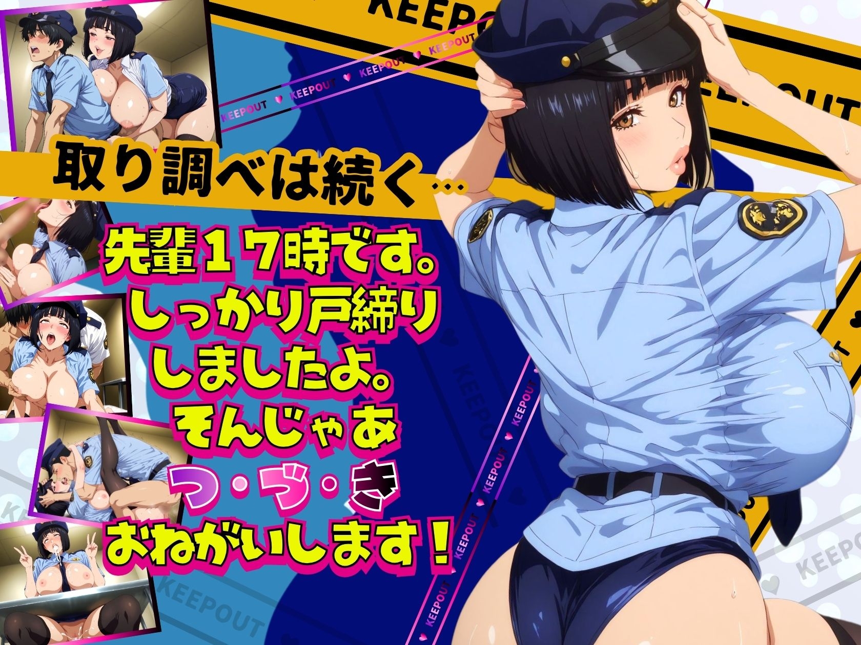 くっそなまいきな新人ポリス～職場不倫取り調べ室～_10