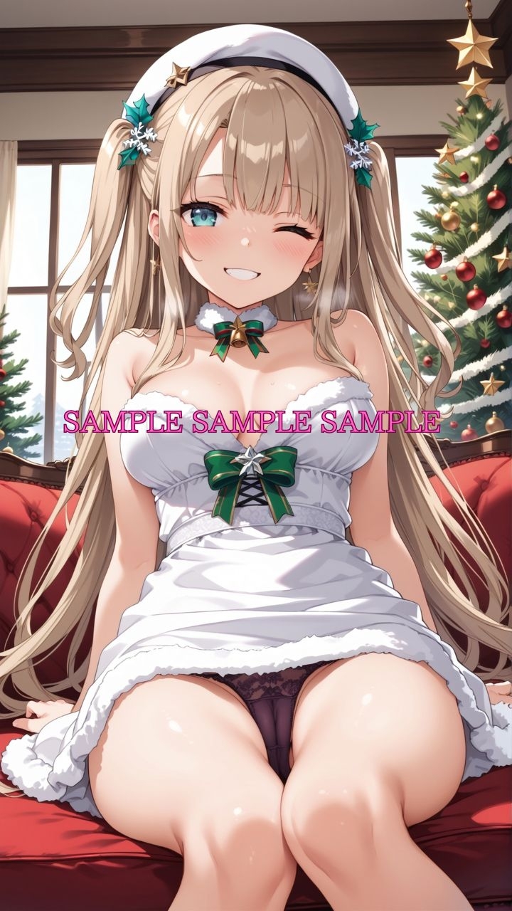 男女比1対10000の世界 クリスマスコス娘とセックスし放題でちんぽが乾く暇もないヤリ放題ハーレムライフ！！_4