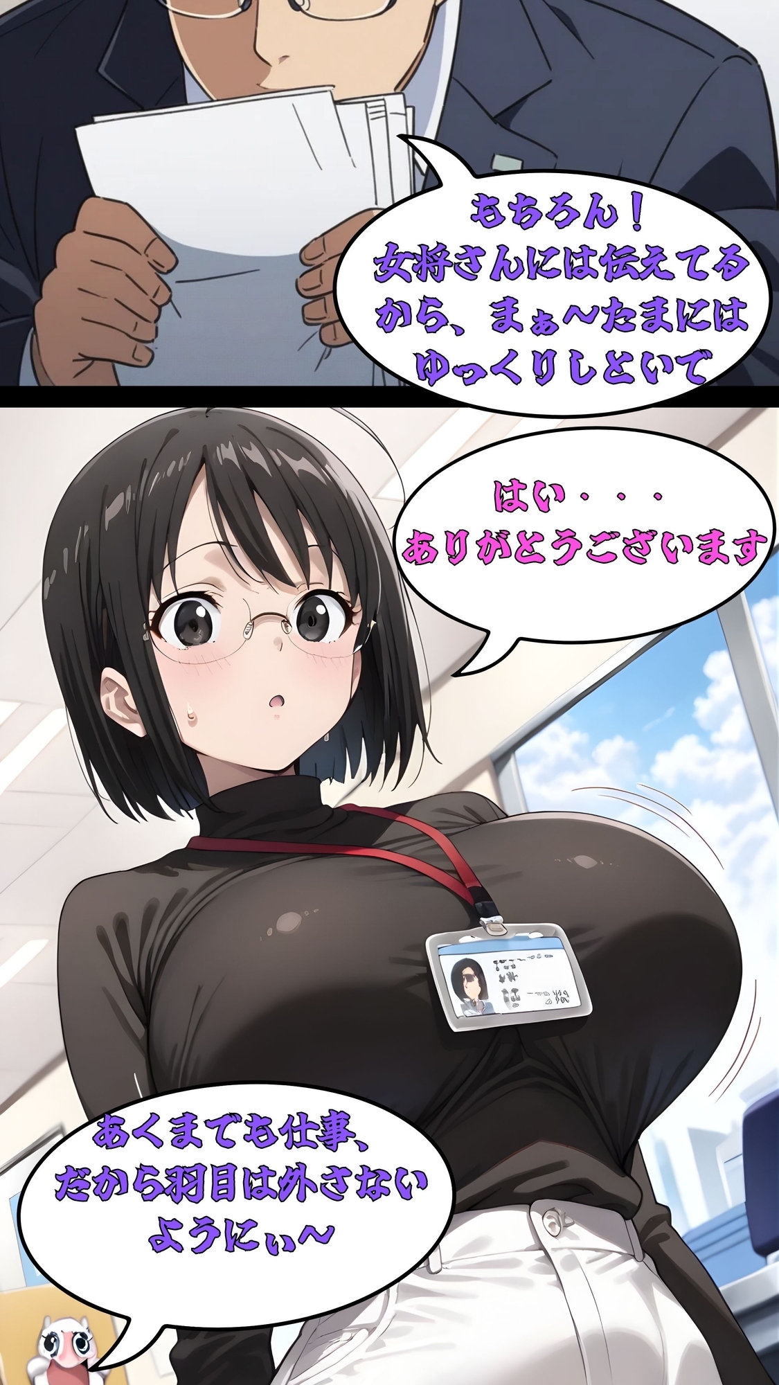 保健〇祉課の巨乳職員の犯される為の温泉旅館 罪ぶかきスケベな身体_8