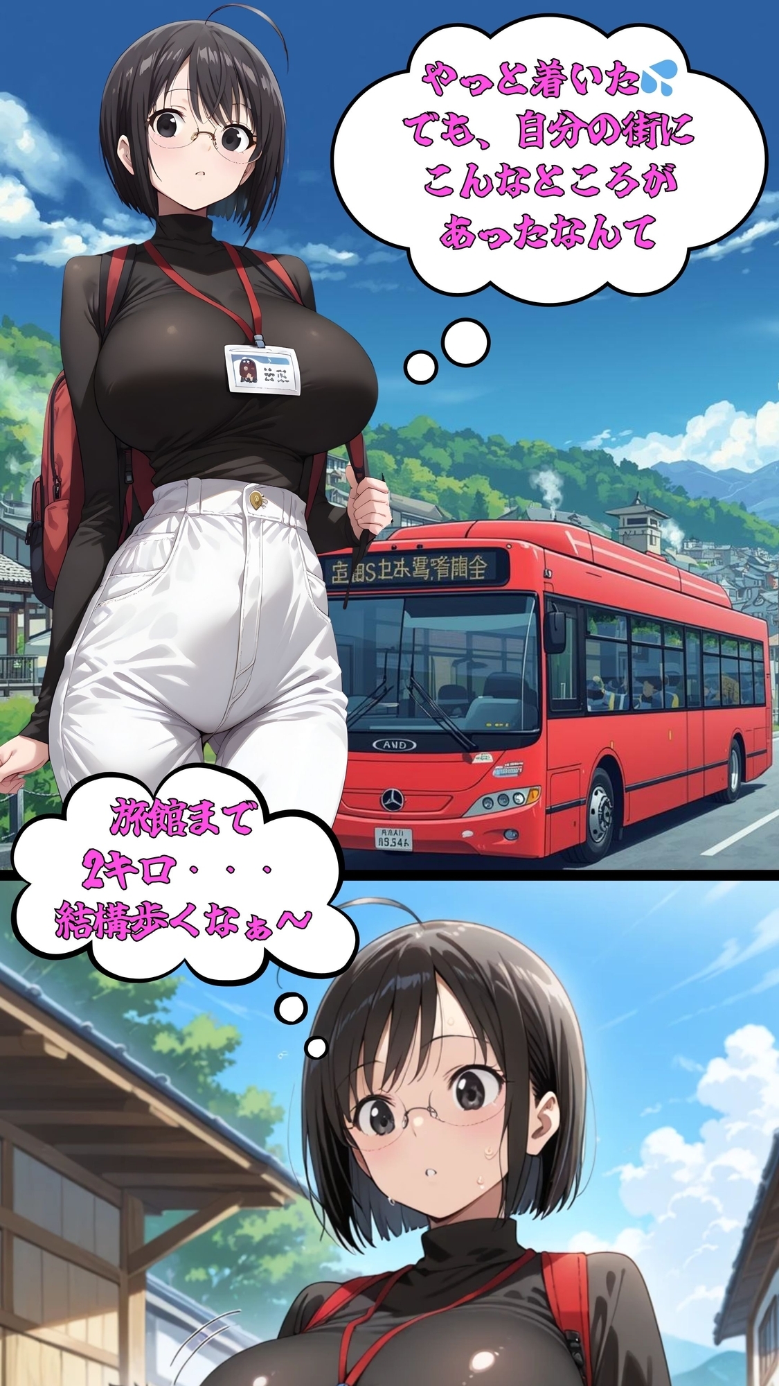 保健〇祉課の巨乳職員の犯される為の温泉旅館 罪ぶかきスケベな身体_9