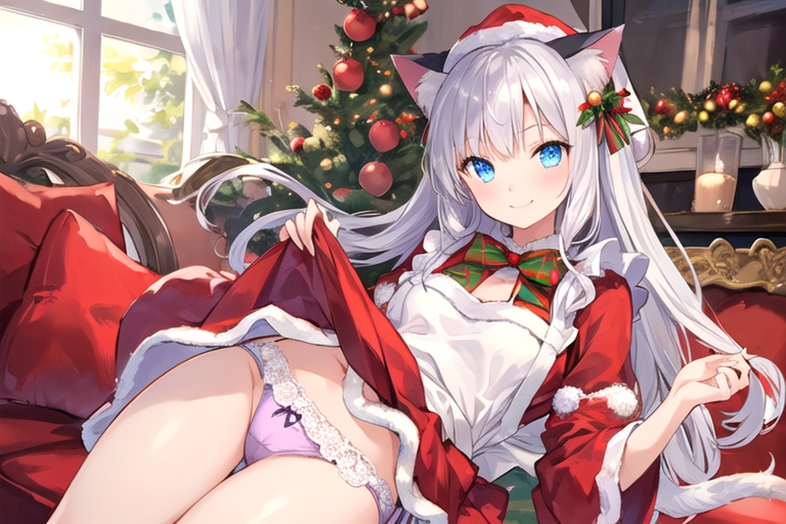 同棲ねこさんとのクリスマスゆきな編2025 画像1