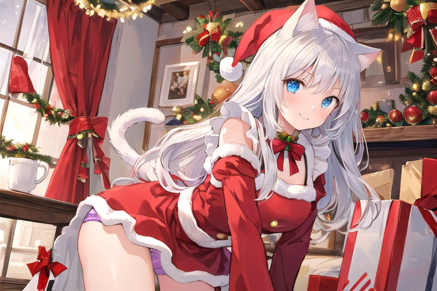 同棲ねこさんとのクリスマスゆきな編2025 画像2