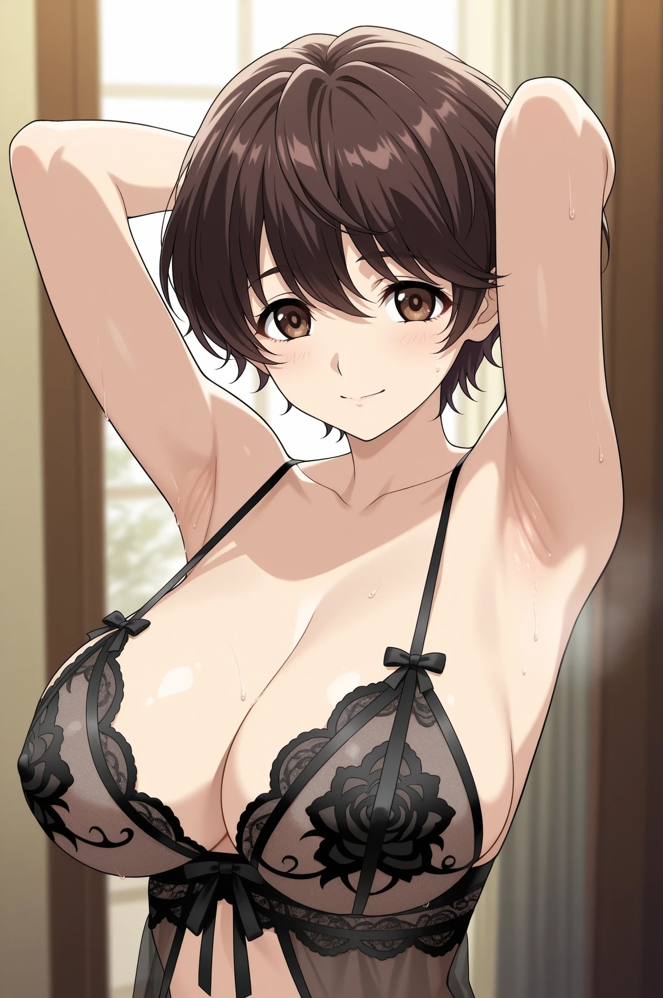 虹かけ誌  アイドルマ〇ター イラスト集34 及〇雫 及〇雫+トップレス+ぶっかけ=破壊力！！！！_9