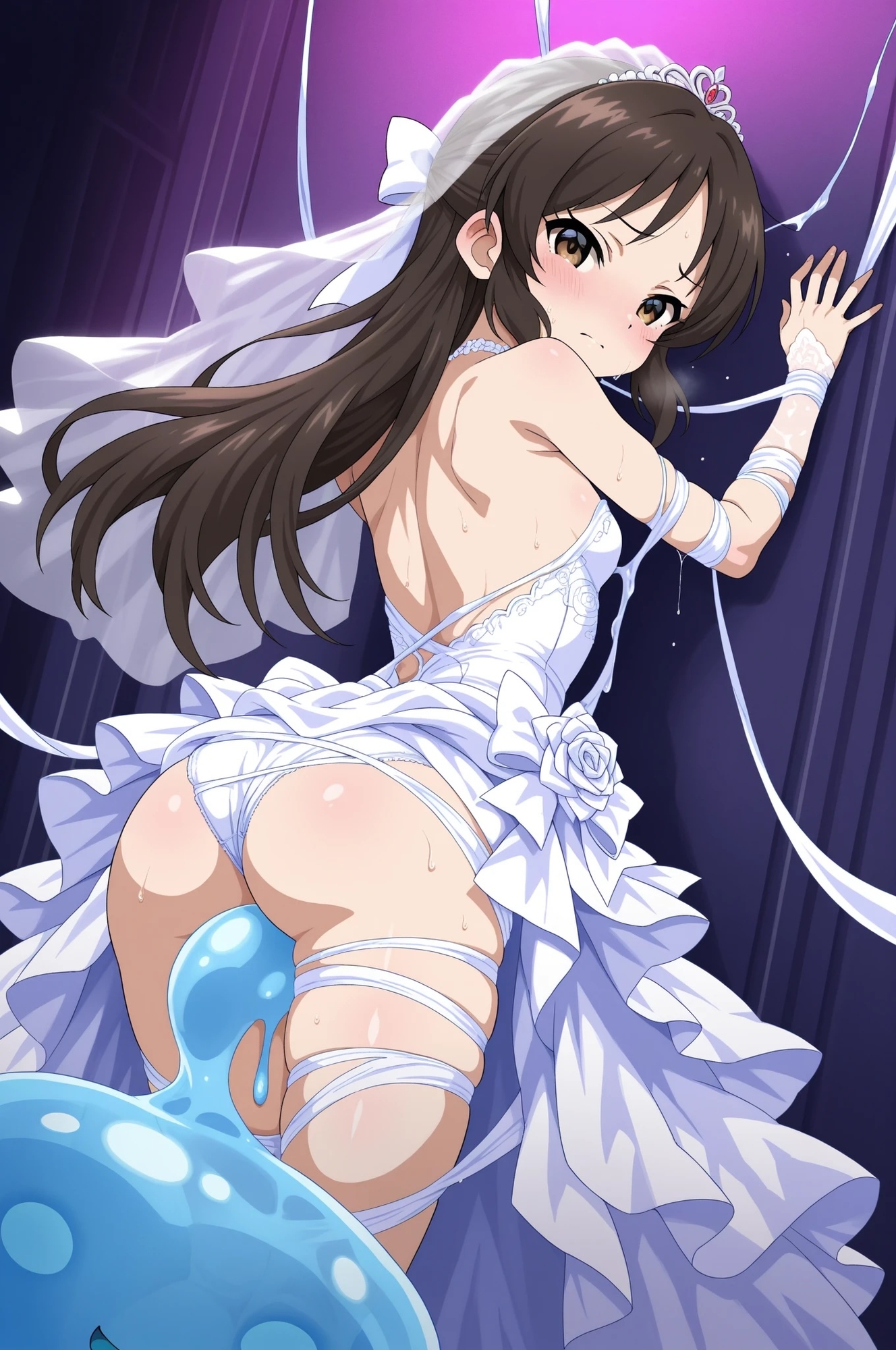 虹かけ誌  アイドルマ〇ター イラスト集36  橘あ〇す スライムに求婚されました10