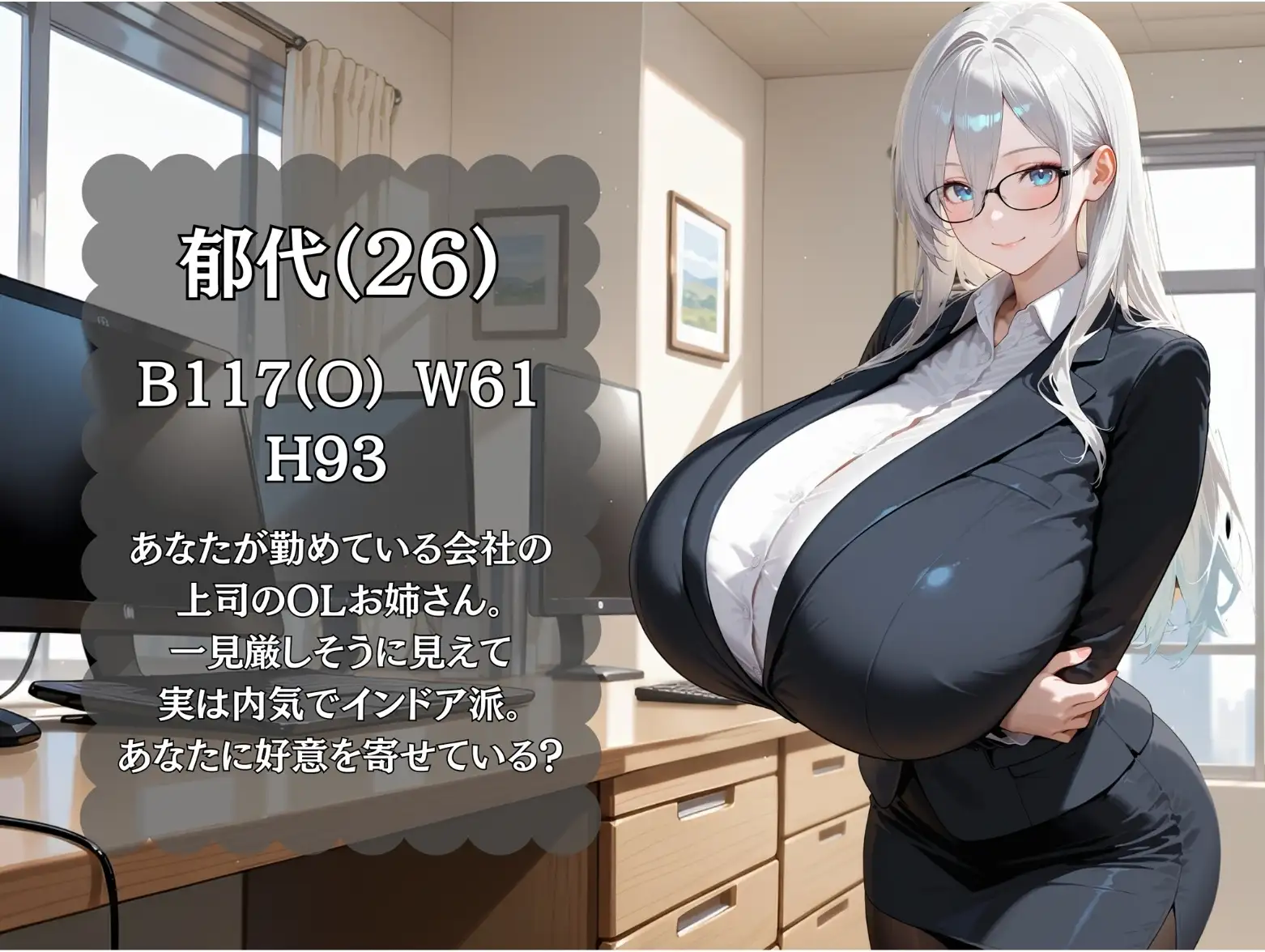 憧れのOL上司がエロ過ぎて理性が溶けるガチ恋