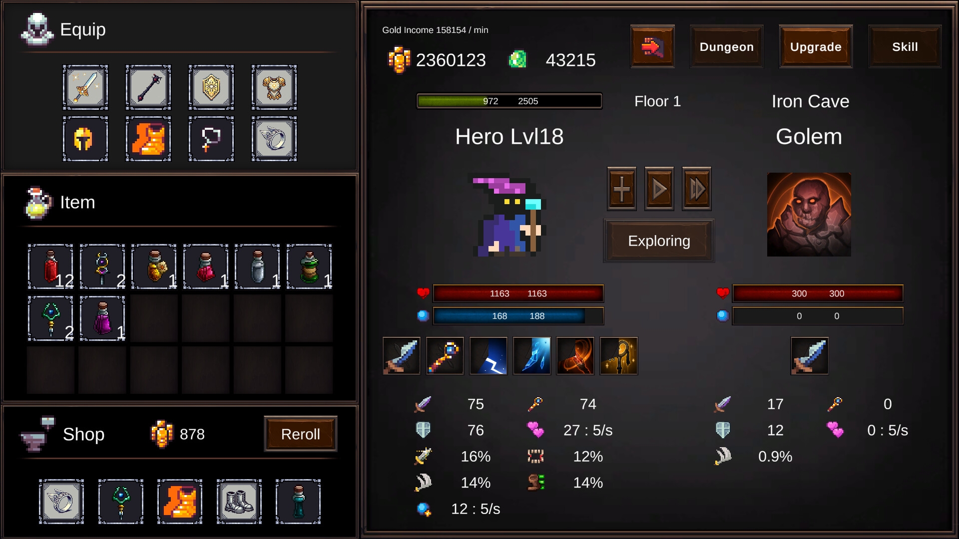 Magic Hero Incremental 画像2