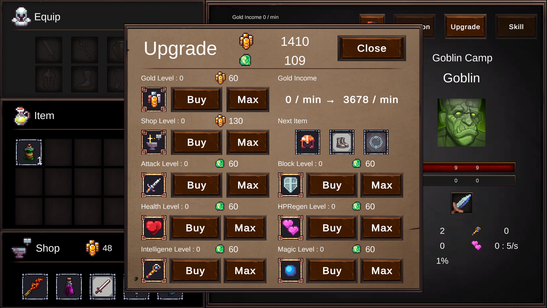 Magic Hero Incremental 画像3