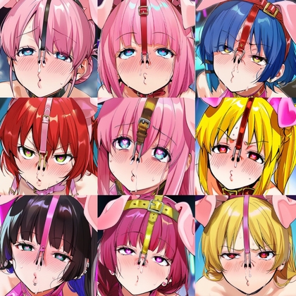 ぼっ●・ざ・ろっくメス豚無様エロイラスト集