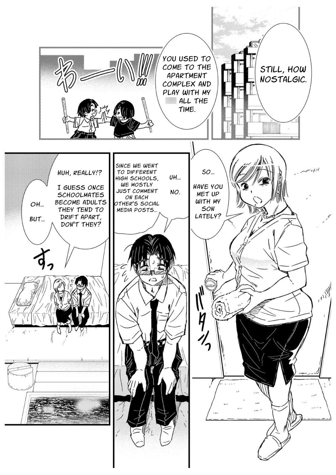 [ENG Ver.] I went to a soapland brothel to pop my cherry, and it was my friend's mother3