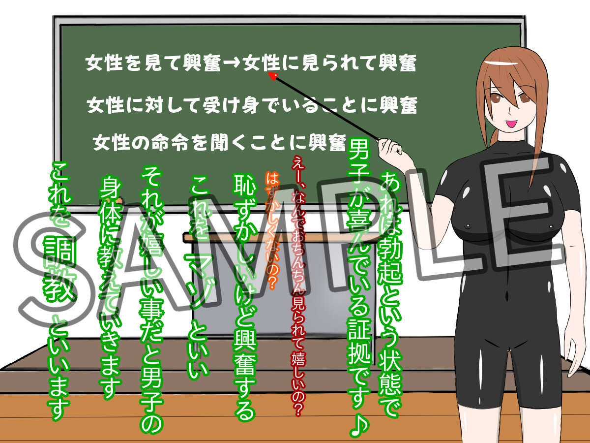 男子のマゾ化が義務化された世界 画像2