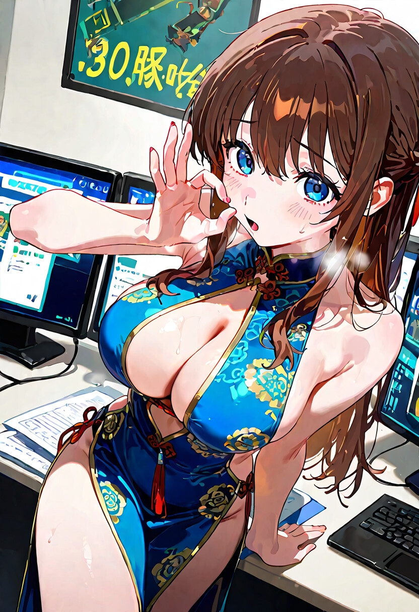 爆乳AIチャイナドレスXL_4