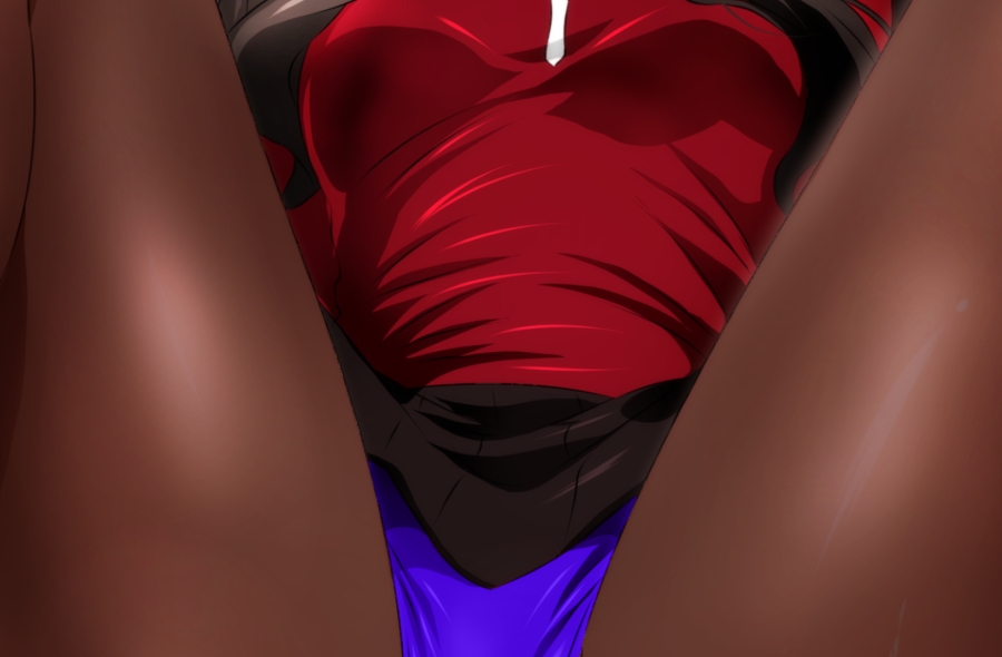 遠◯凛とミニスカブルマ黒タイツ 画像2