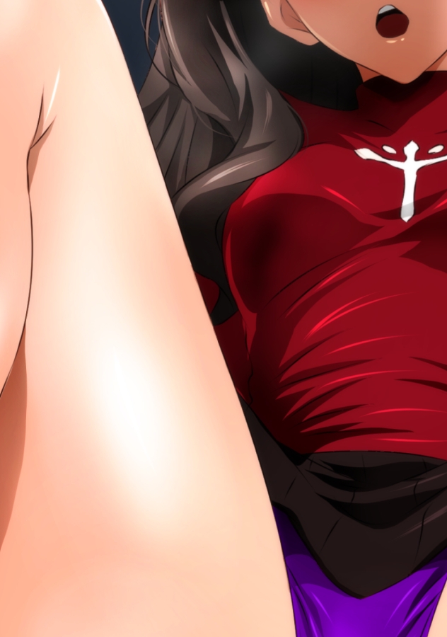 遠◯凛とミニスカブルマ黒タイツ 画像5