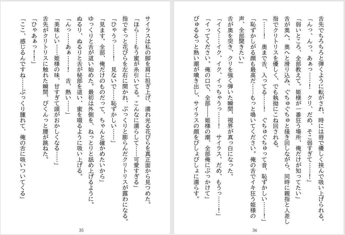 ワケありポンコツ従者は夜だけ獣になる～王女の子宮の奥まで離さない狂愛の鎖～